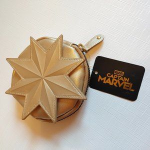 BIOWORLD Captain Marvel Coin Pouch NWT